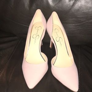 New powder pink stilettos Sz10 elegance 3.5” heel